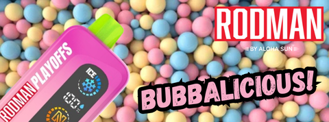 Bubbalicious RODMAN Playoffs 50K Puffs Disposable Vape