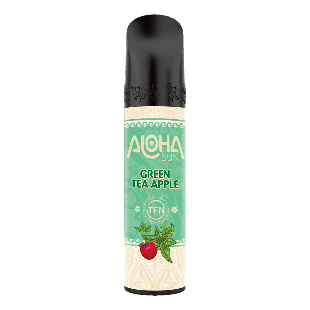 GREEN TEA APPLE - 3000+ Disposable - 8mL