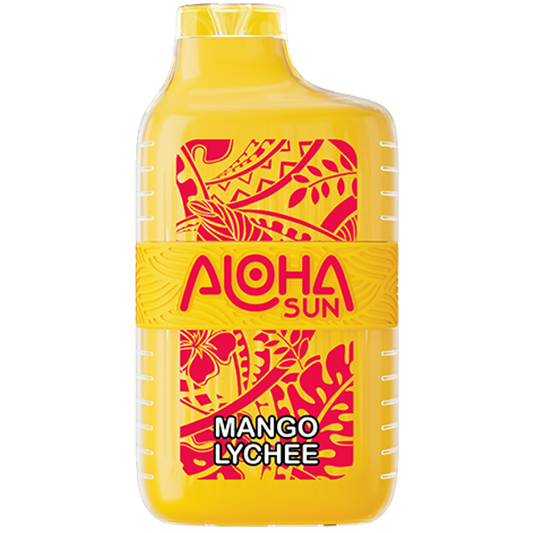 Aloha Sun 7000 Puffs Disposable Mango Lychee