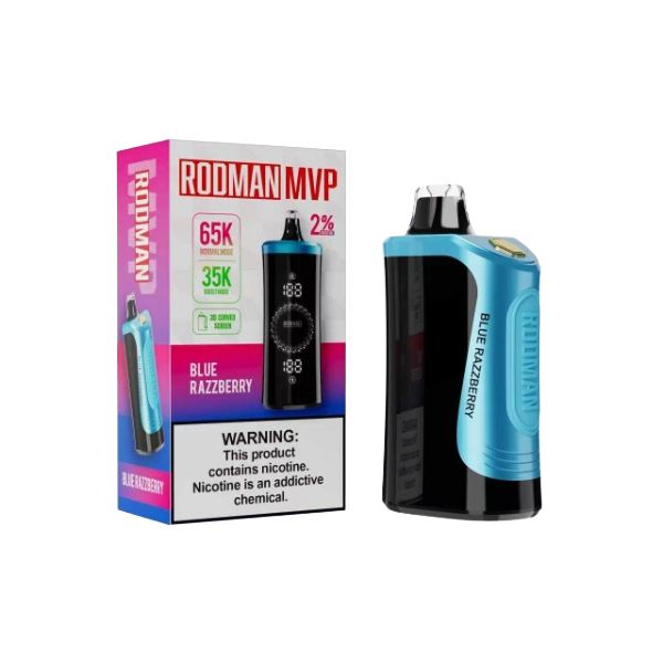 Blue Razzberry RODMAN MVP 2% Disposable Vape