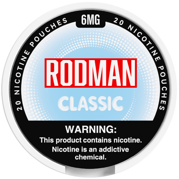 Classic Rodman Dry+ Nic Pouches