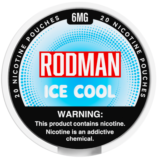 Ice Cool Rodman Dry+ Nic Pouches