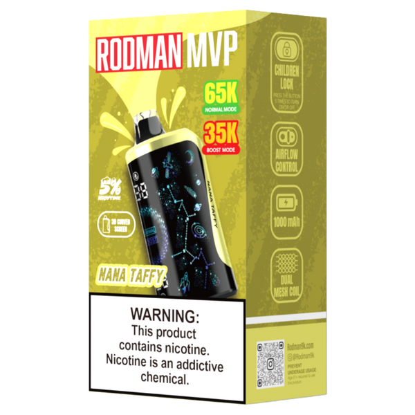 Nana Taffy RODMAN MVP 65K Puffs Disposable Vape