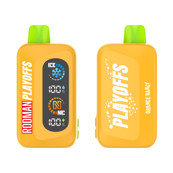 Orange Bang! RODMAN Playoffs 50K Puffs Disposable Vape
