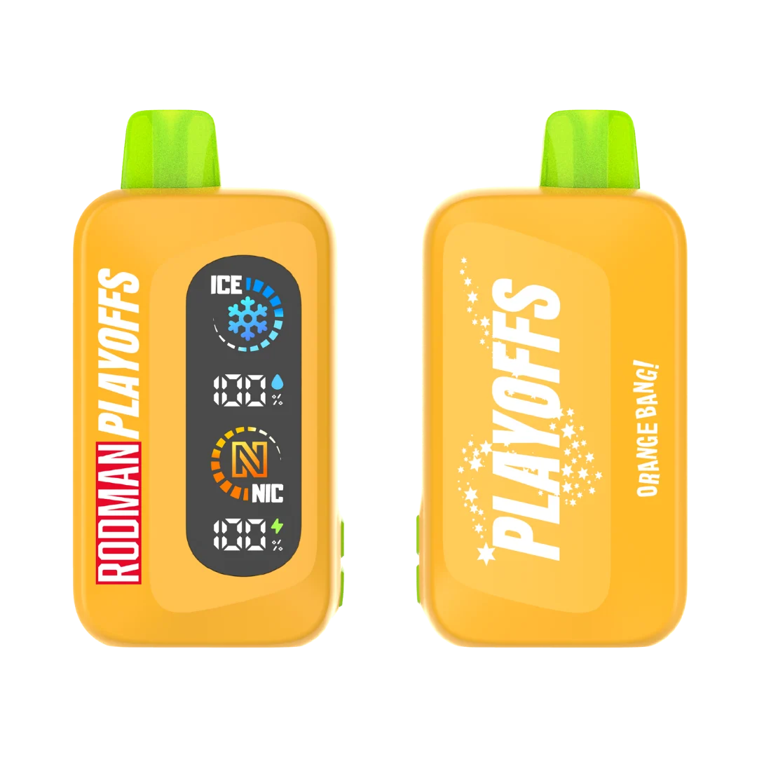 Orange Bang! RODMAN Playoffs 50K Puffs Disposable Vape