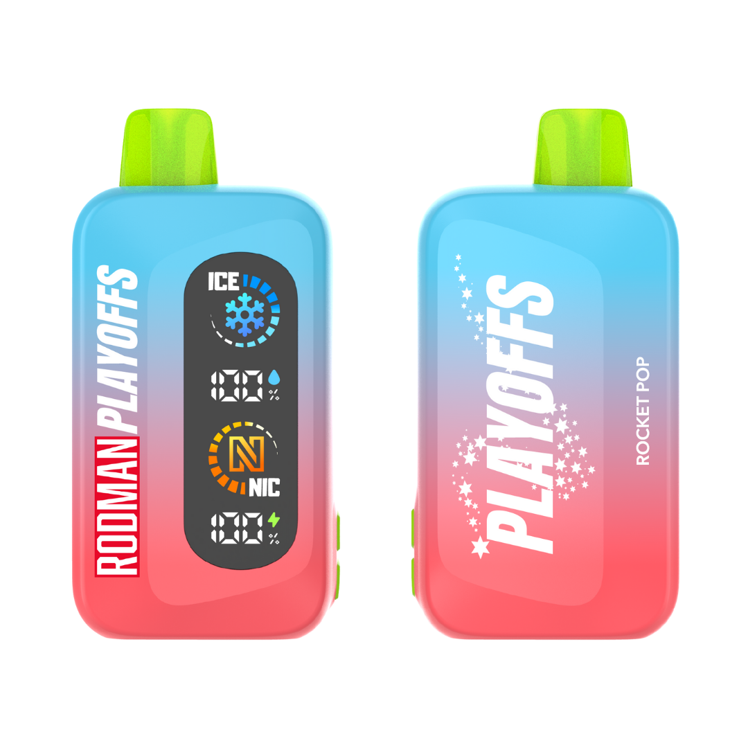 Rocket Pop RODMAN Playoffs 50K Puffs Disposable Vape