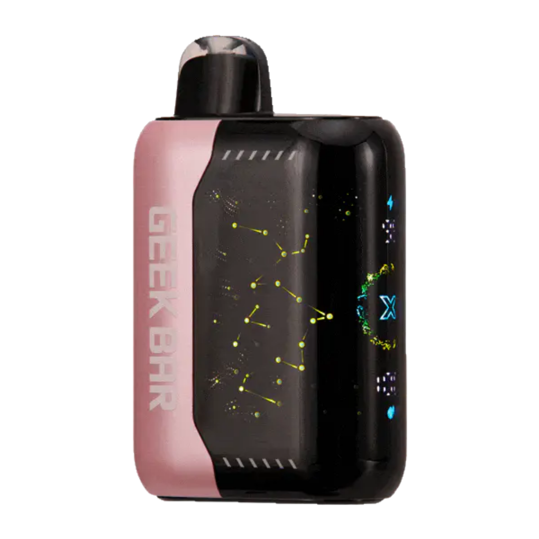 White Peach Raspberry Geek Bar Pulse X 25K Puffs