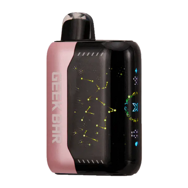 White Peach Raspberry Geek Bar Pulse X 25K Puffs