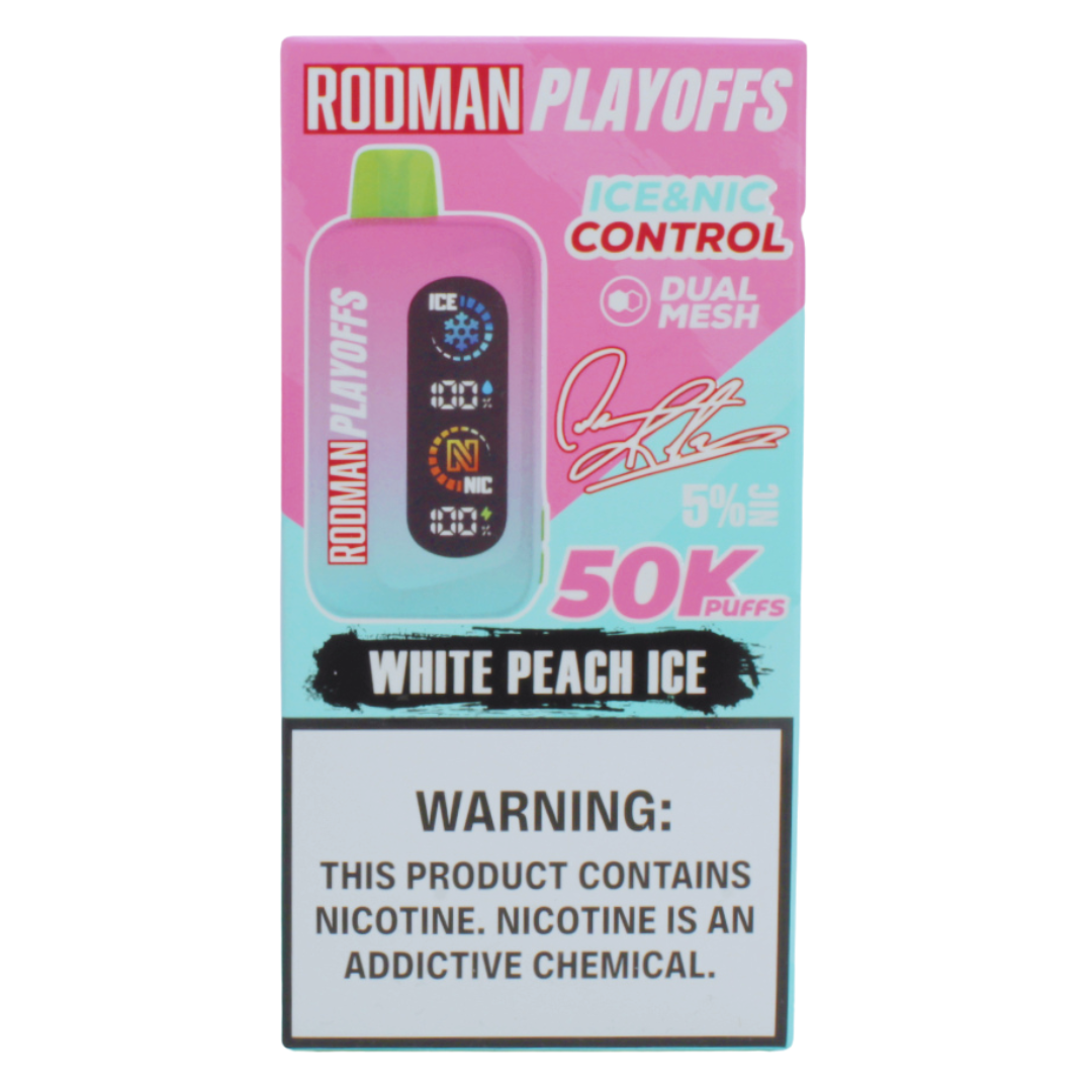 White Peach Ice RODMAN Playoffs 50K