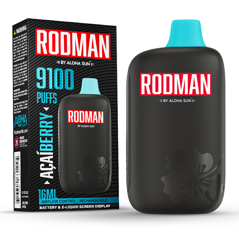 Acai Berry Disposable Vape | Rodman 9100 Puff - $9.99 Acai Berry Disposable Vape | Rodman 9100 Puff - $9.99