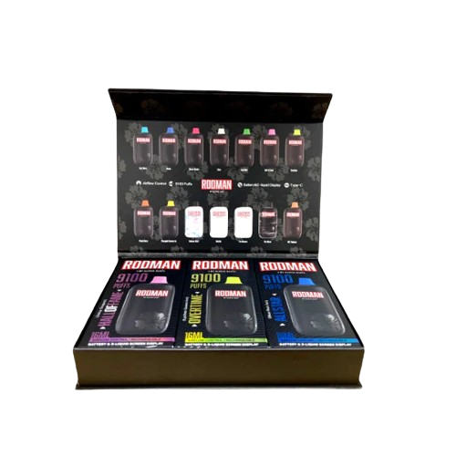 RODMAN by Aloha Sun 9100 Puffs Disposable 3-Pack Gift Box - $29.95 RODMAN by Aloha Sun 9100 Puffs Disposable 3-Pack Gift Box - $29.95