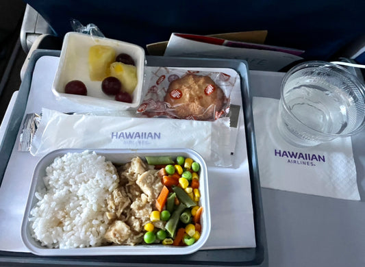 Hawaiian Airlines In Flight Meal