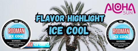 Ice Cool Rodman Dry+ Nicotine Pouches: A Frosty Flavor With a Clean Finish
