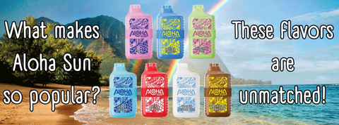 What Are the Most Popular Aloha Sun Flavors (In Order)?