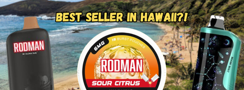 Why Rodman Disposable Vapes Have Become So Popular in Hawaii