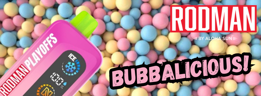 Bubbalicious RODMAN Playoffs 50K Puffs Disposable Vape