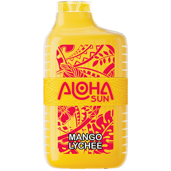 Aloha Sun 7000 Puffs Disposable Mango Lychee