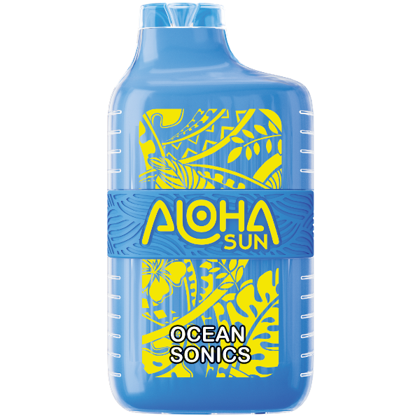 aloha sun vape flavors OCEAN SONICS - 7000+ Puffs Disposable FLAVORS:OMG-B-Burst Are vapes allowed inside mermaid