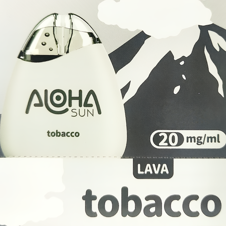 Aloha Sun Lava Tobacco Graphic Square