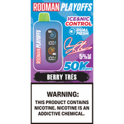 Vary Berry (Berry Tres) RODMAN Playoffs 50K Puffs Disposable Vape