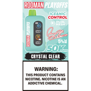 Crystal Clear RODMAN Playoffs 50K Puffs Disposable Vape