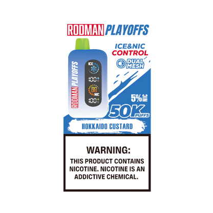 Hokkaido Custard RODMAN Playoffs 50K Puffs Disposable Vape