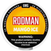 Mango Ice Rodman Dry+ Nic Pouches