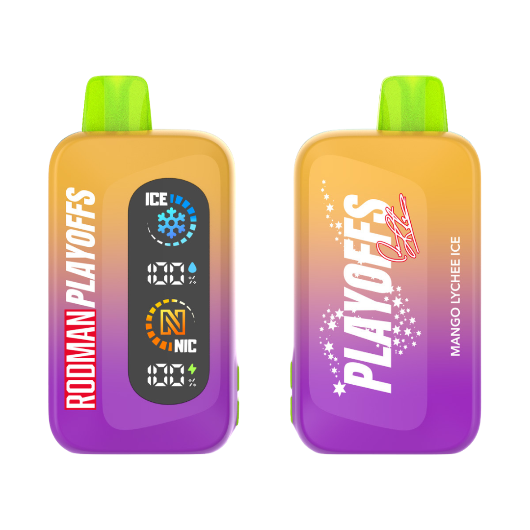 lychee vape disposable Mango Ice RODMAN Playoffs 50K Puffs – Aloha Sun IN-Taxable Raz Vape Near Me Flavor:Tropical Sunset