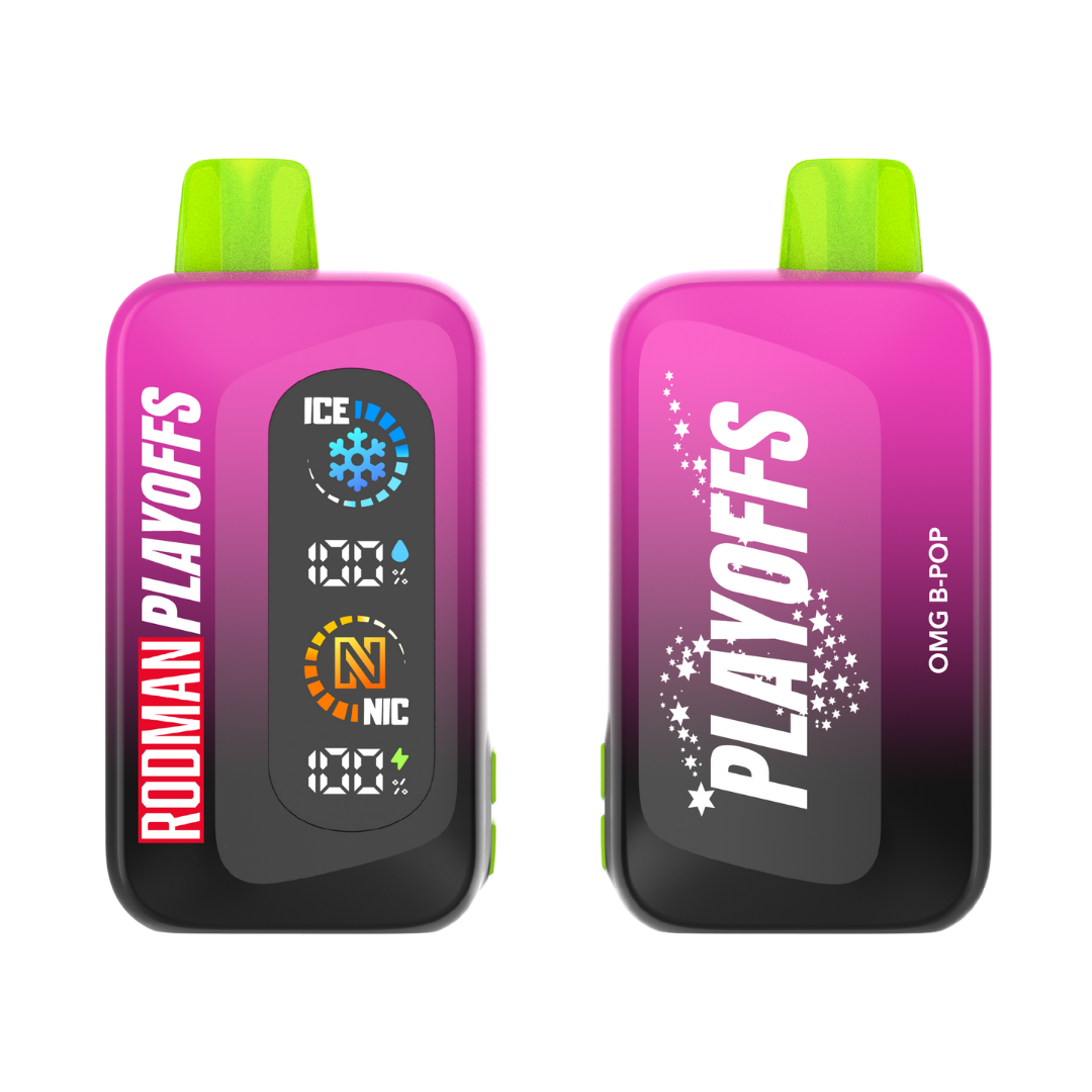 OMG B-Pop RODMAN Playoffs 50K Puffs Disposable Vape