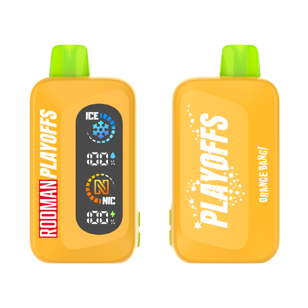 Orange Bang! RODMAN Playoffs 50K Puffs Disposable Vape