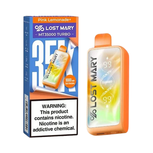 Pink Lemonade Lost Mary MT35K Turbo Vape