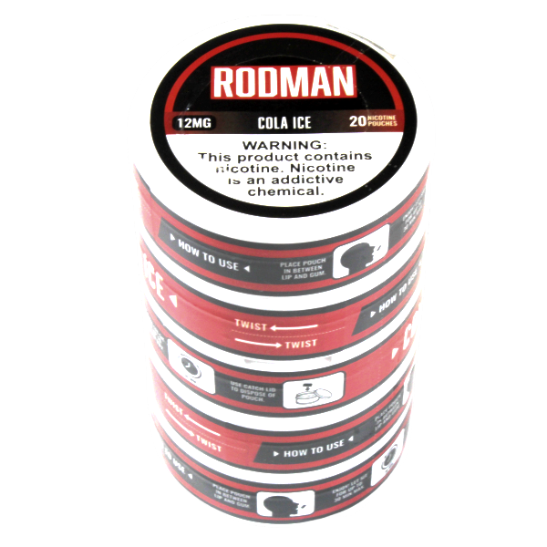 RODMAN Nicotine Pouches Cola Ice 5-Pack