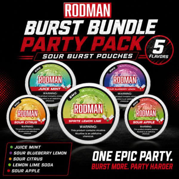 RODMAN Burst Bundle Party Pack