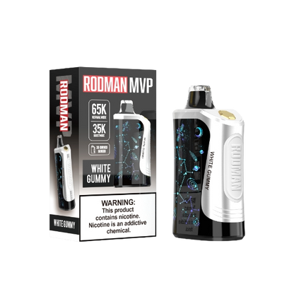 RODMAN MVP 65K Texas Compliant White Gummy
