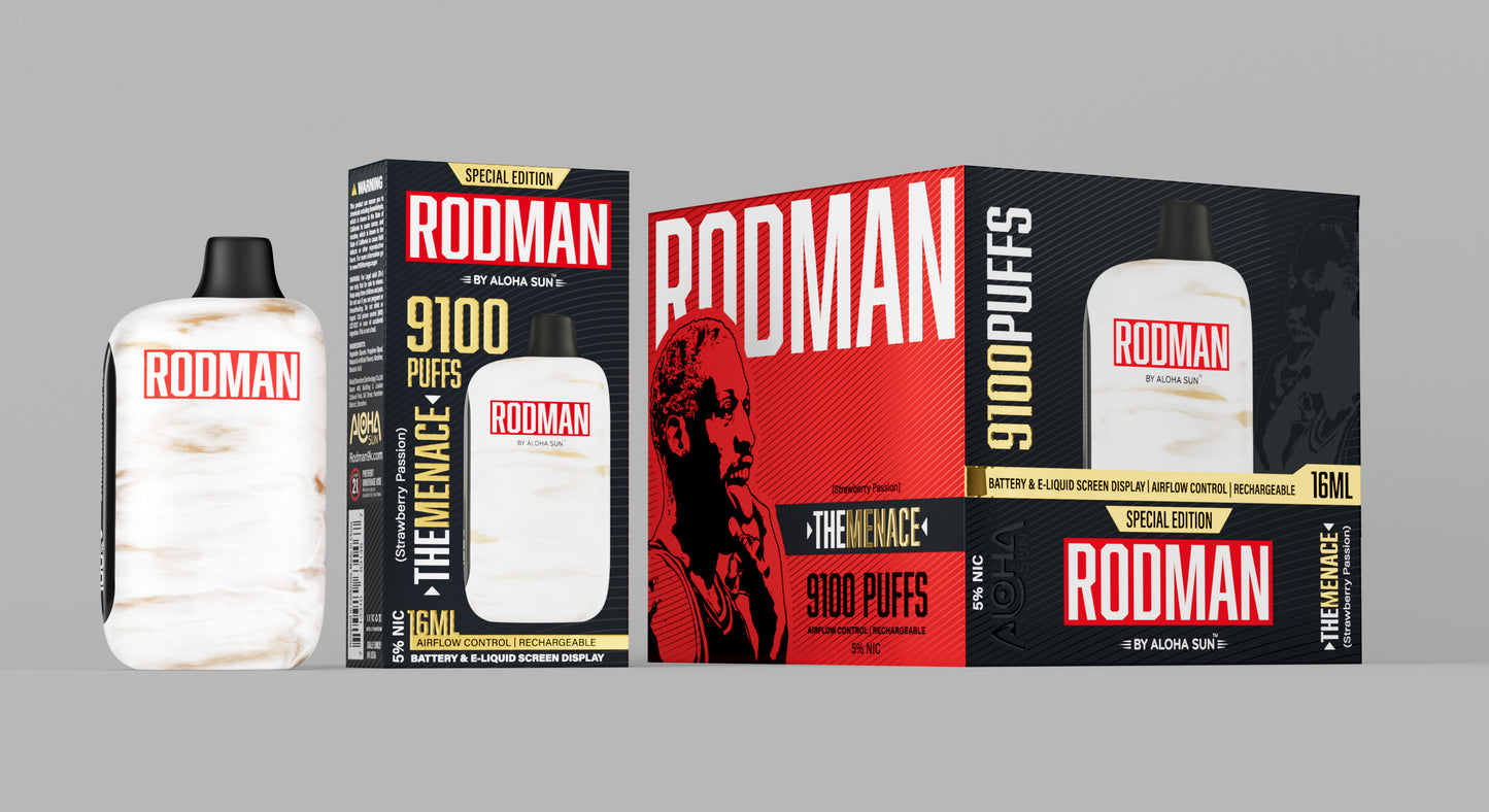 Rodman The Menace Packaging