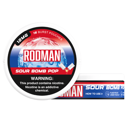 Sour Bomb Pop Burst Nicotine Pouches