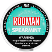 Spearmint Rodman Dry+ Nic Pouches