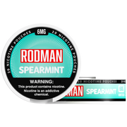 Spearmint Rodman Dry+ Nicotine Pouches