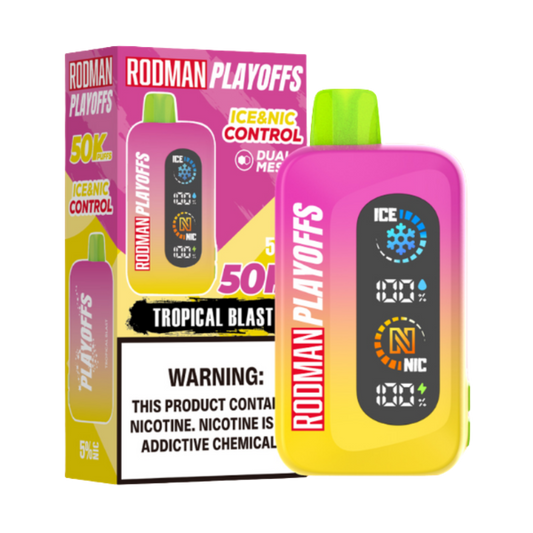 Tropical Blast RODMAN Playoffs 50K Puffs Disposable Vape