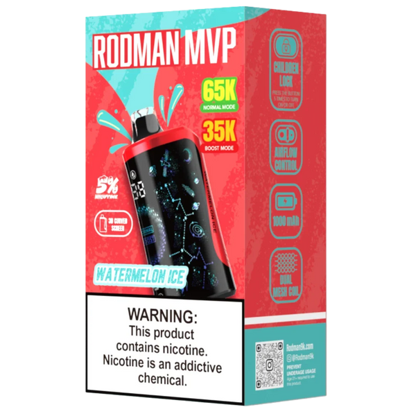 Watermelon Ice RODMAN MVP 65K Puffs Disposable Vape