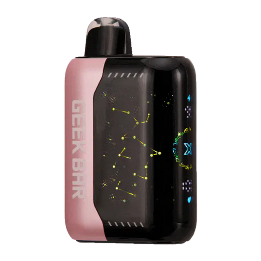 White Peach Raspberry Geek Bar Pulse X 25K Puffs