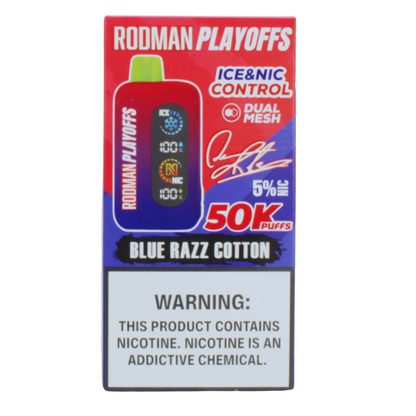 Blue Razz Cotton Candy RODMAN Playoffs 50K