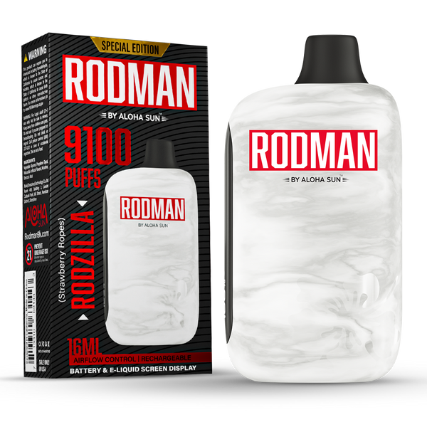 Rodzilla (Strawberry Ropes) - 9100 to 20K Puff Disposable - 16mL