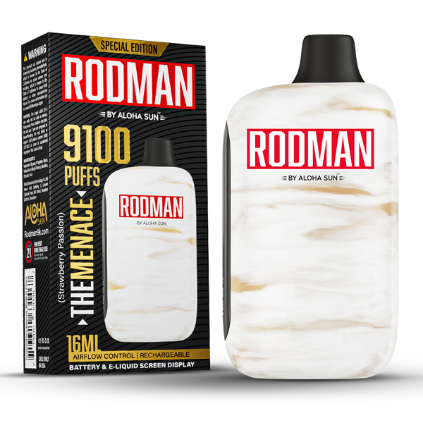 The Menace (Strawberry Passion) - 9100 to 20K Puff Disposable - 16mL