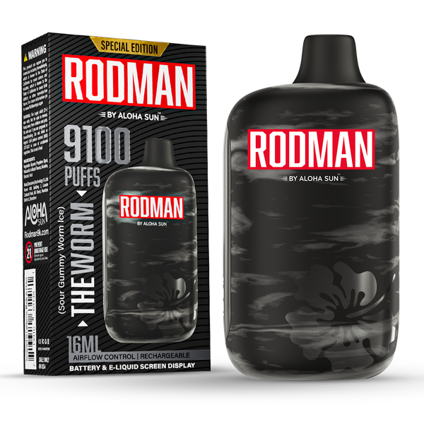 The Worm (Sour Gummy Worm Ice) - 9100 to 20K Puff Disposable - 16mL